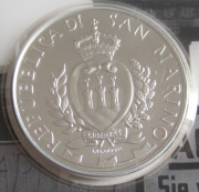 San Marino 5 Euro 2014 25 Jahre Fall der Berliner Mauer