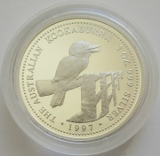 Australia 2 Dollars 1997 Kookaburra 2 Oz Silver Proof