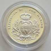San Marino 1000 Lire 1993 Wildlife Kestrel &...