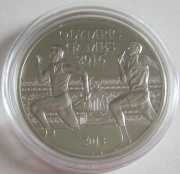 Laos 1000 Kip 2013 Olympics Rio de Janeiro Relay Race Silver