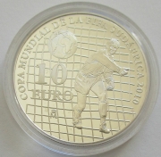 Spain 10 Euro 2009 Football World Cup in South Africa Silver