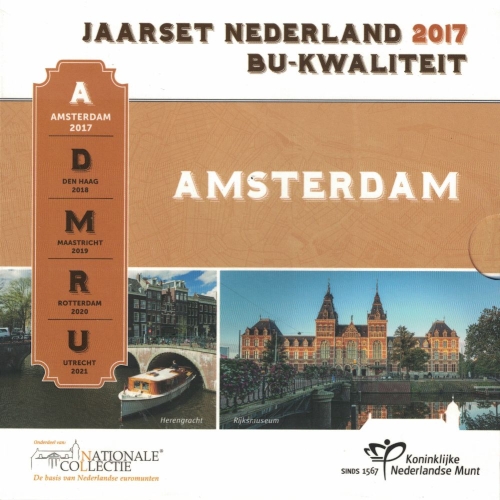 Netherlands Coin Set 2017 Amsterdam