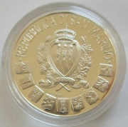 San Marino 10000 Lire 1997 Europa Libertas Silver