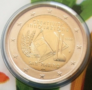 San Marino 2 Euro 2009 Creativity & Innovation