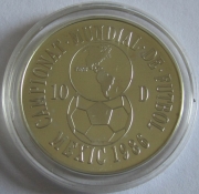 Andorra 10 Diners 1986 Football World Cup in Mexico Silver