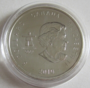 Kanada 5 Dollars 2010 Maple Leaf Olympia Vancouver Privy