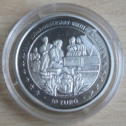 Isle of Man 10 Euro 1997 Komponisten Franz Schubert