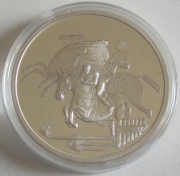 Greece 10 Euro 2004 Olympics Athens Equestrian 1 Oz Silver