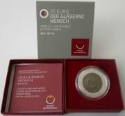 Austria 25 Euro 2020 Big Data Silver Niobium