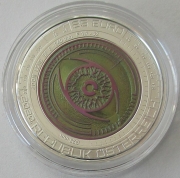 Austria 25 Euro 2020 Big Data Silver Niobium