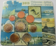 Greece Coin Set 2013 Mykonos & Delos