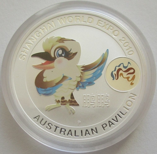 Australien 1 Dollar 2010 Expo Shanghai Kookaburra (lose)