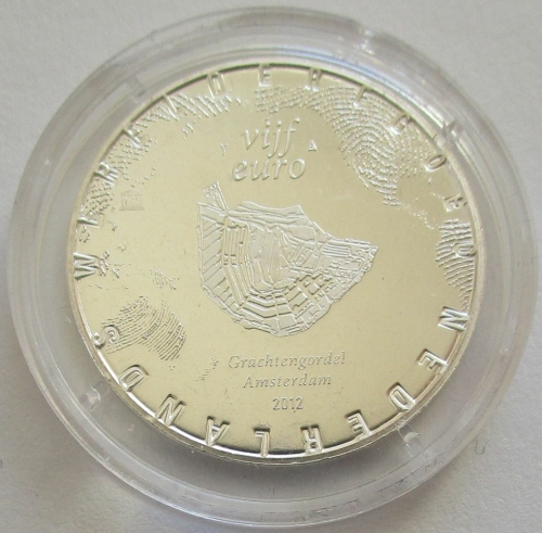 Niederlande 5 Euro 2012 UNESCO Amsterdamer Grachtengürtel