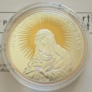 Palau 5 Dollars 2009 Our Lady of the Gate of Dawn Silver