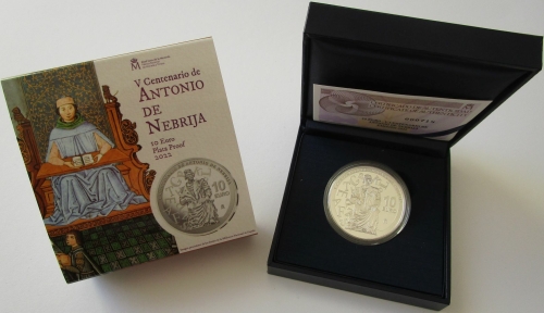 Spanien 10 Euro 2022 Antonio de Nebrija