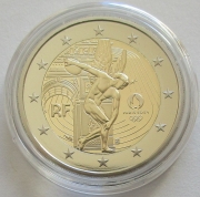 France 2 Euro 2022 Olympics Paris Discus Throw Proof