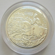 Austria 10 Euro 2009 Legends "Richard Löwenherz" Silver Proof