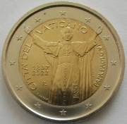 Vatican 2 Euro 2022 Pope Paul VI BU