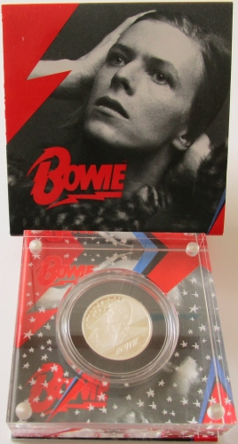 Großbritannien 1 Pound 2020 Music Legends David Bowie PP