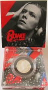 United Kingdom 1 Pound 2020 Music Legends David Bowie Silver Proof