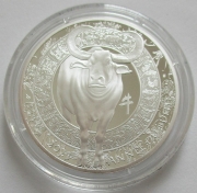 Frankreich 10 Euro 2021 Lunar II Ochse