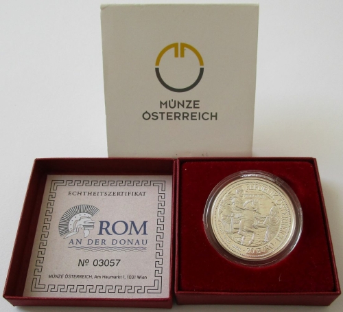 Austria 20 Euro 2010 Rom an der Donau Vindobona Silver