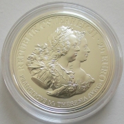 Austria 20 Euro 2017 Maria Theresa Justice & Character 2/3 Oz Silver