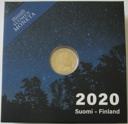 Finland 2 Euro 2020 Väinö Linna Proof