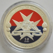 Malta 10 Euro 2020 50 Jahre Armed Forces