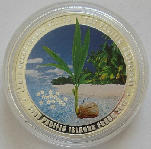 Cook-Inseln 5 Dollars 2012 Pacific Islands Forum in Rarotonga
