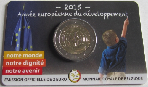 Belgien 2 Euro 2015 Entwicklung BU