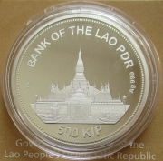 Laos 500 Kip 2021 600 Jahre Verbotene Stadt