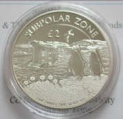 South Georgia & South Sandwich Islands 2 Pounds 2020 Subpolar Zone 1 Oz Silver