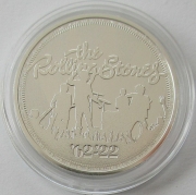 United Kingdom 2 Pounds 2022 Music Legends Rolling Stones 1 Oz Silver BU