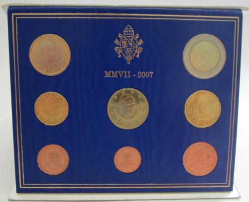 Vatican Coin Set 2007