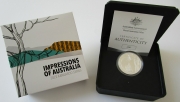 Australia 1 Dollar 2022 Kangaroo Impressions 1 Oz Silver...