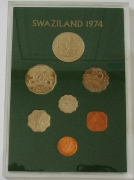 Swaziland Proof Coin Set 1974