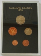 Falkland Islands Proof Coin Set 1974