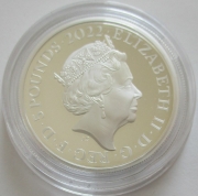Großbritannien 5 Pounds 2022 25 Years Harry Potter 2 Oz Silver Proof
