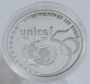 Belgien 5 ECU 1996 50 Jahre UNICEF