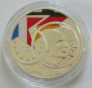 France 10 Euro 2020 30 Years German Reunification Silver