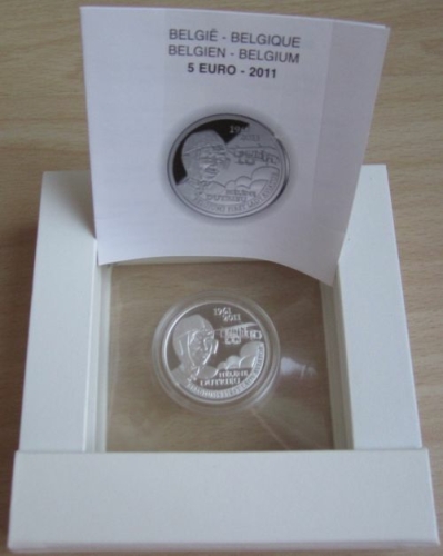 Belgien 5 Euro 2011 Hélène Dutrieu