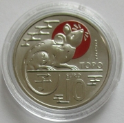 San Marino 10 Euro 2022 Lunar Ratte