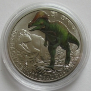 Österreich 3 Euro 2022 Dinosaurier Pachycephalosaurus