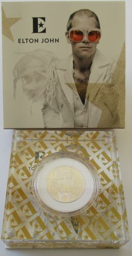 Großbritannien 1 Pound 2020 Music Legends Elton John PP