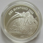 Togo 1000 Francs 2007 Olympics Beijing Long Jump Silver