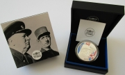 France 10 Euro 2021 Charles de Gaulle & Winston Churchill Silver