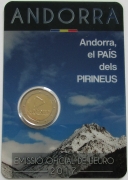 Andorra 2 Euro 2017 Jahr des Nachhaltigen Tourismus BU