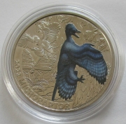 Austria 3 Euro 2022 Dinosaurs Microraptor