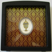 Niue 1 Dollar 2021 Fabergé Blaugestreiftes Ei